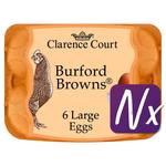 Clarence Court Burford Brown Large Free Range Eggs