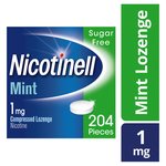 Nicotinell Nicotene Lozenge Stop Smoking Mint 1mg Sugar Free 204 Pack