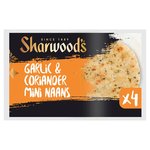 Sharwood's Naans Mini Garlic & Coriander