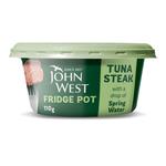 John West No Drain Fridge Pot Tuna Steak In Spring Water