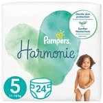 Pampers Harmonie Nappies, Size 5 (11kg+) Essential Pack