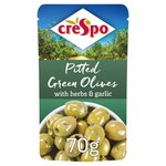 Crespo Olives Green Herbs & Garlic