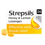 Strepsils Honey & Lemon Lozenges for Sore Throat 
