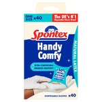 Spontex Comfortable Latex Disposable Gloves