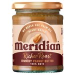 Meridian Rich Roast Crunchy Peanut Butter