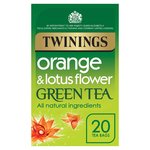 Twinings Orange & Lotus Flower Green Tea