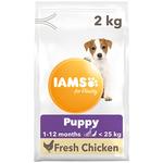 IAMS for Vitality Puppy Food Small/Medium Breed with Fresh Chicken