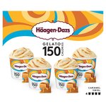 Haagen-Dazs Gelato Caramel Swirl Mini Cups Ice Cream