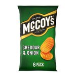 McCoy's Cheddar & Onion Multipack Crisps