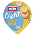 Muller Light Banana and Custard Fat Free Yogurt