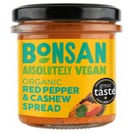 Bonsan Organic Vegan Cashew Bell Pepper Pate