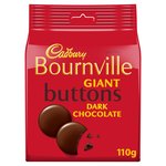 Cadbury Bournville Dark Chocolate Giant Buttons Bag
