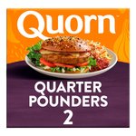 Quorn Vegetarian 2 Quarter Pounders