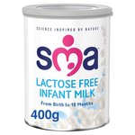 SMA Lactose Free Formula Powder, From Birth