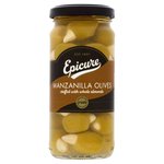 Epicure Manzanilla Olives Stuffed with Almonds