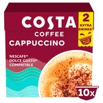 Costa Coffee NESCAFE Dolce Gusto Compatible Signature Blend Cappuccino Pods