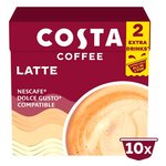 Costa Coffee NESCAFE Dolce Gusto Compatible Signature Blend Latte Pods