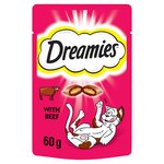 Dreamies Cat Treat Biscuits with Beef
