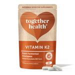 Together Vitamin K2 Natural MK7 Form Fermented Chickpeas 