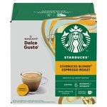STARBUCKS Blonde Espresso Roast Coffee Pods by NESCAFE Dolce Gusto