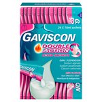 Gaviscon Heartburn & Indigestion Peppermint Liquid Sachets