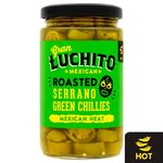 Gran Luchito Roasted Sliced Serrano Green Chillies for Fajita & Taco
