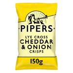 Pipers Lye Cross Cheddar & Onion Sharing Bag Crisps