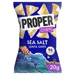 Properchips Sea Salt Lentil Chips