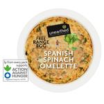 Unearthed Spinach Spanish Omelette