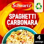 Schwartz Spaghetti Carbonara Recipe Mix