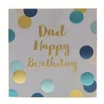 Dad Foil Spots Birthday Card