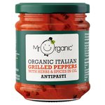 Mr Organic Grilled Peppers Antipasti