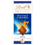 Lindt Excellence Caramel & Sea Salt Milk Chocolate Bar