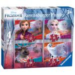 Disney Frozen 2, 4 in a Box (12, 16, 20, 24pc) Jigsaw Puzzles