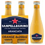 San Pellegrino Classic Taste Orange Glass
