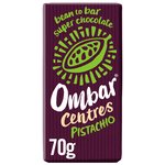Ombar Centres Pistachio Organic Vegan Fair Trade Chocolate
