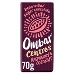 Ombar Centres Raspberry & Coconut Organic Vegan Fair Trade Chocolate