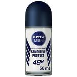 NIVEA MEN Sensitive Protect Anti-Perspirant Deodorant Roll-On 