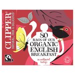 Clipper Organic Fairtrade English Breakfast Tea Bags