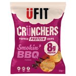 UFIT Crunchers Smokehouse BBQ High Protein Popped Chips 