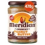 Meridian Crunchy Peanut Butter 100% Nuts