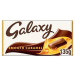 Galaxy Smooth Caramel & Milk Chocolate Block Bar Vegetarian