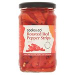 Cooks & Co Roasted Red Pepper Strips