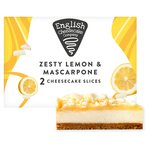 English Cheesecake Company Lemon Mascarpone Cheesecake Slices