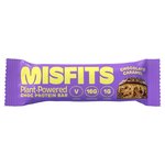 Misfits Chocolate Caramel Vegan Protein Bar 