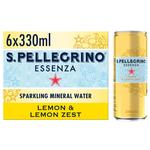 San Pellegrino Essenza Sparkling Lemon & Lemon Zest Water