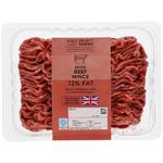 M&S Select Farms Beef Mince 12% Fat