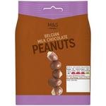 M&S Belgian Milk Chocolate Peanuts