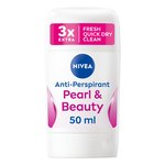 NIVEA Pearl & Beauty Anti-Perspirant Deodorant Stick 