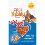 Catit Nibbly Wraps Chicken & Fish Cat Treat